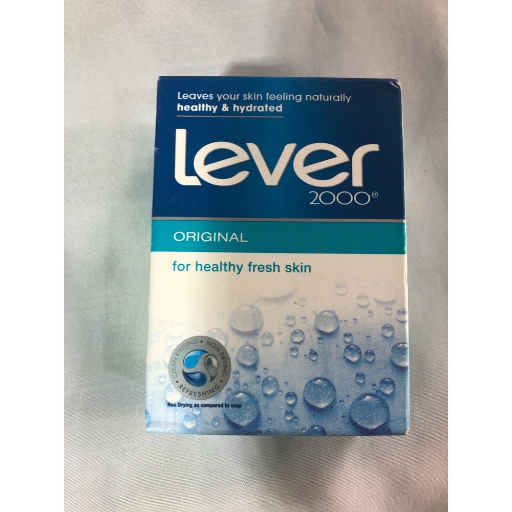 Lever 2000 Original Bar Soap 4 Oz Refreshing Clean for Face and Body